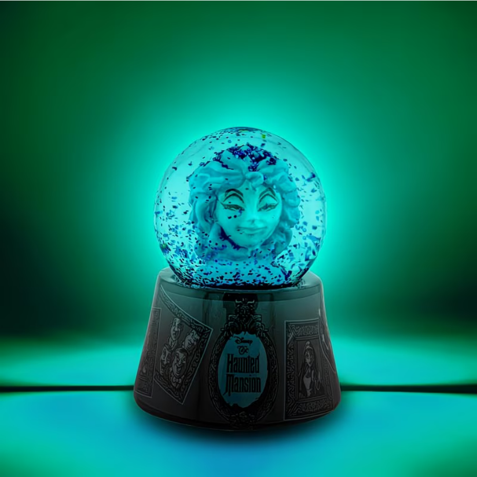 Disney Haunted Mansion Madame Leota Light-Up Mini Snow Globe | 2.75 Inches Tall - Ambrie