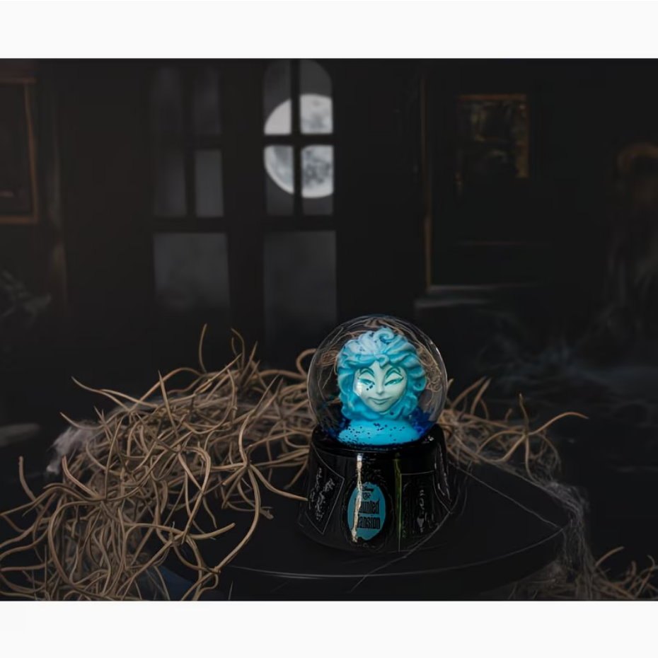 Disney Haunted Mansion Madame Leota Light-Up Mini Snow Globe | 2.75 Inches Tall - Ambrie