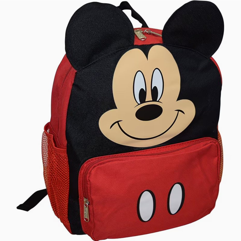 Disney Mickey Mouse Big Face 14" School Backpack - Ambrie