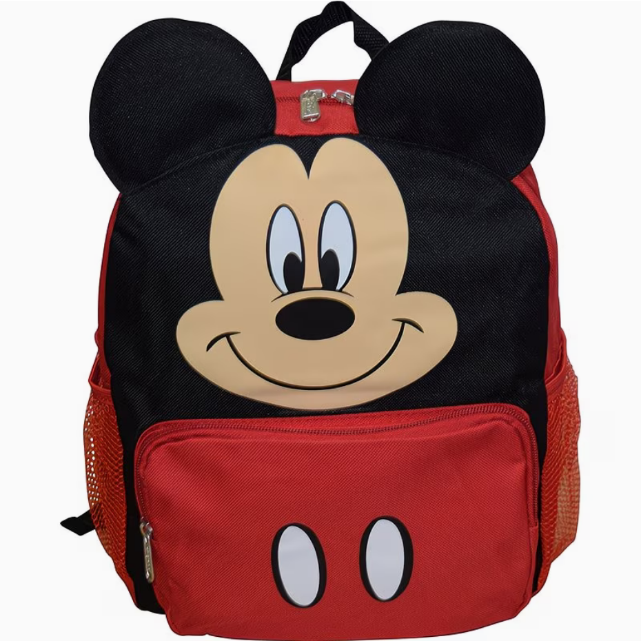 Disney Mickey Mouse Big Face 14" School Backpack - Ambrie