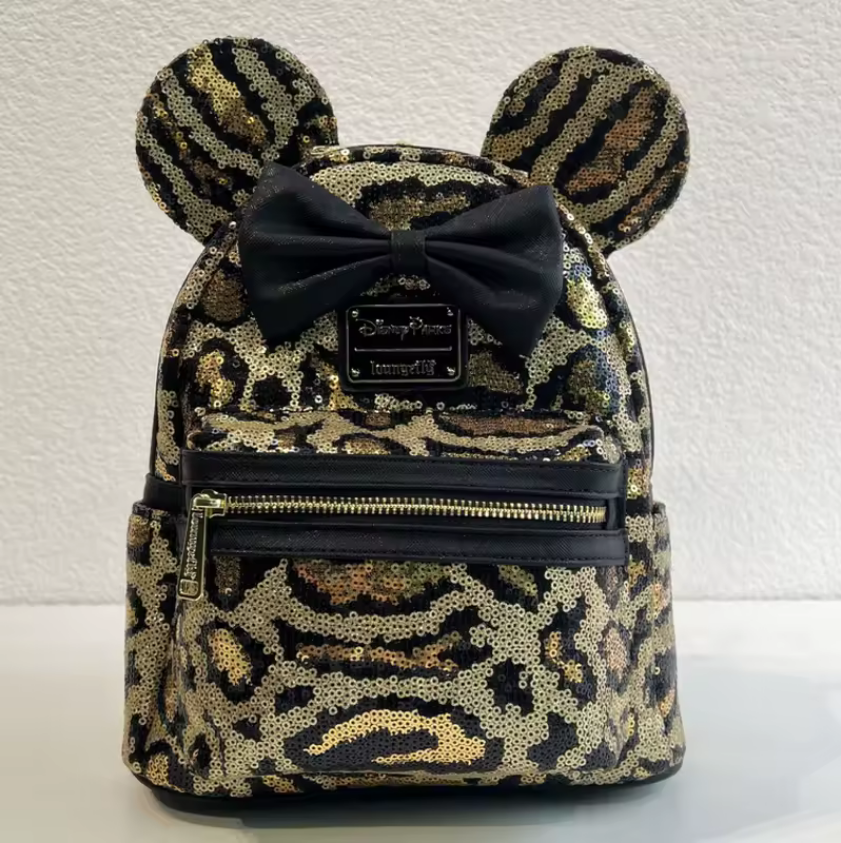 Disney Mini Backpack Leopard Sequins - Ambrie
