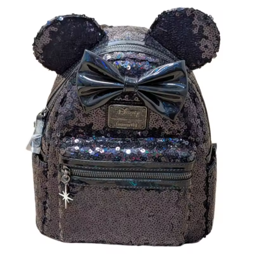 Disney Mini Backpack Black Sequins - Ambrie