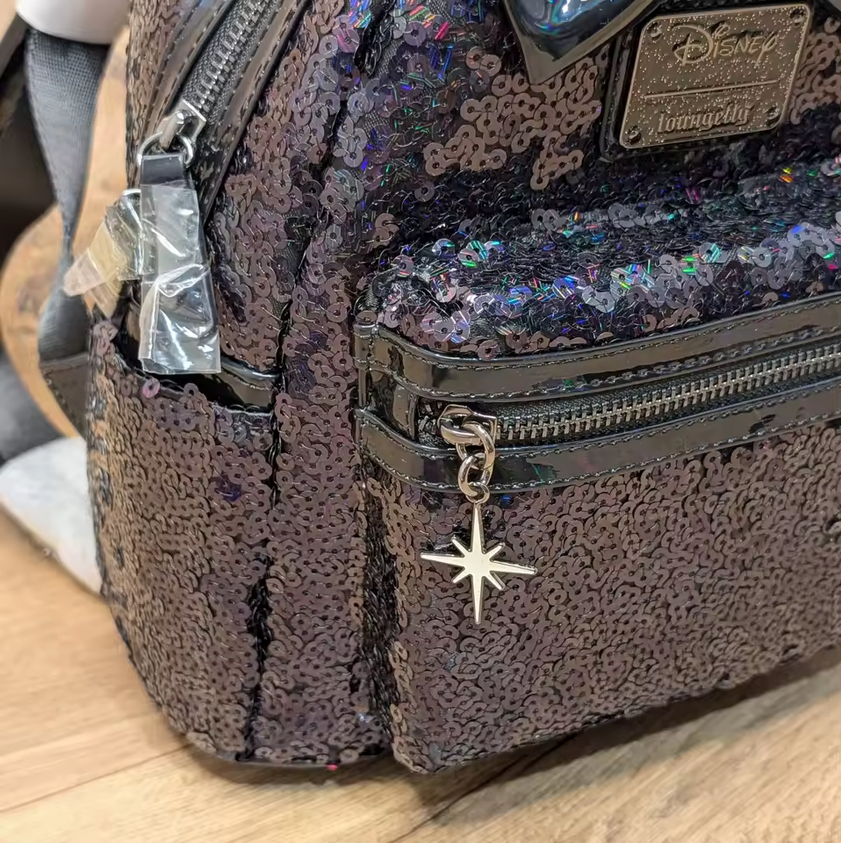 Disney Mini Backpack Black Sequins - Ambrie
