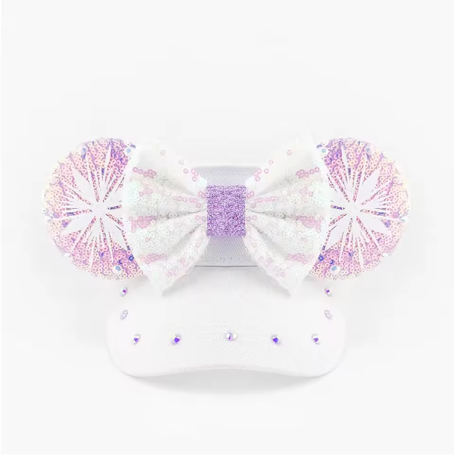 Sparkling Snowflake Mouse Ear Headband – Adult
