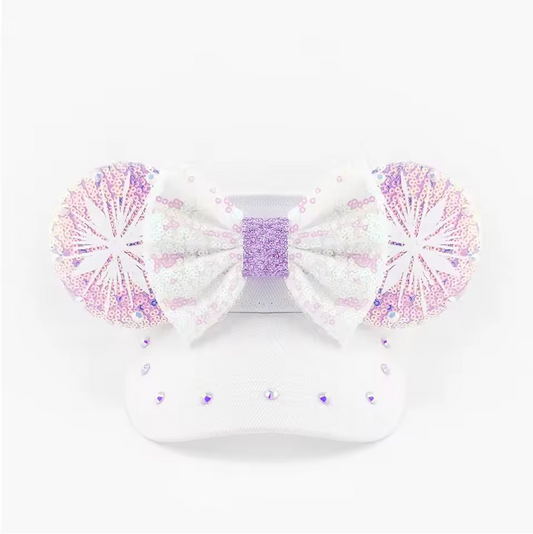 Sparkling Snowflake Mouse Ear Headband – Adult - Ambrie