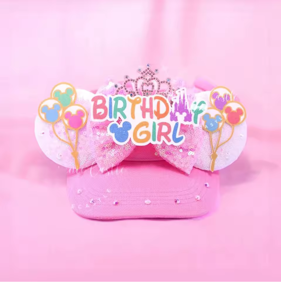 Birthday Girl Mouse Ear Headband – Adult