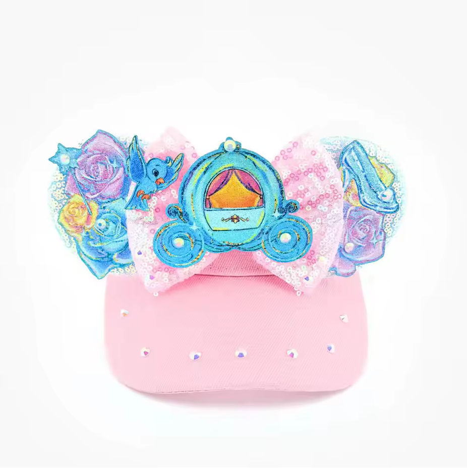 Cinderella Carriage Mouse Ear Headband – Adult