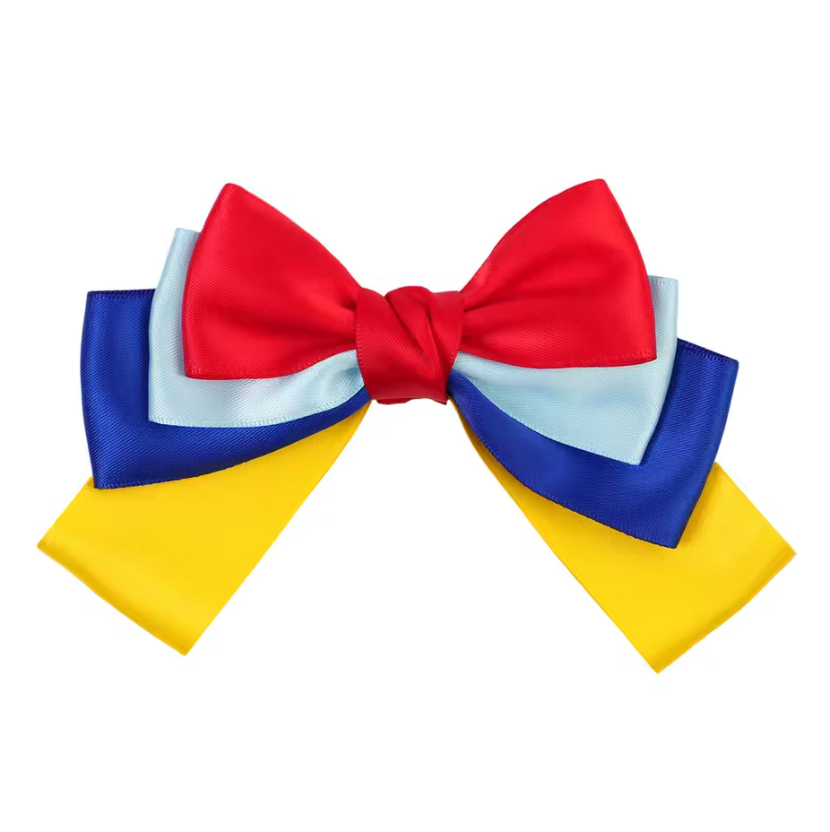 Snow White Bow Hair Clip
