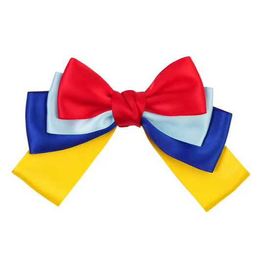 Snow White Bow Hair Clip