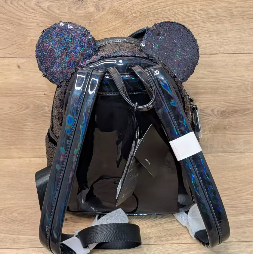 Disney Mini Backpack Black Sequins - Ambrie