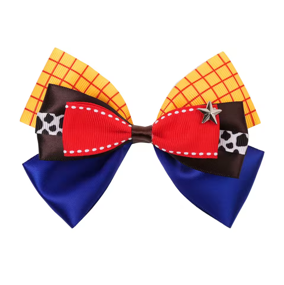 Woody Toy Story Bow Hair Clip