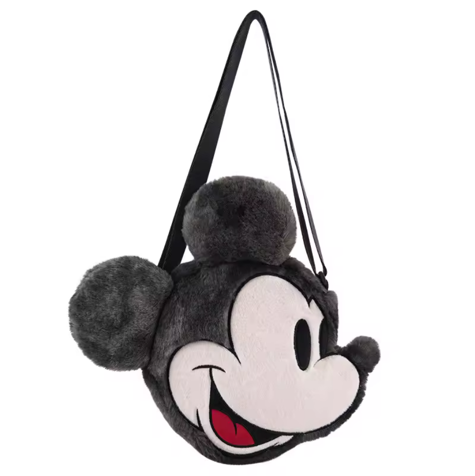 Disney Mickey Mouse Plush Crossbody Bag