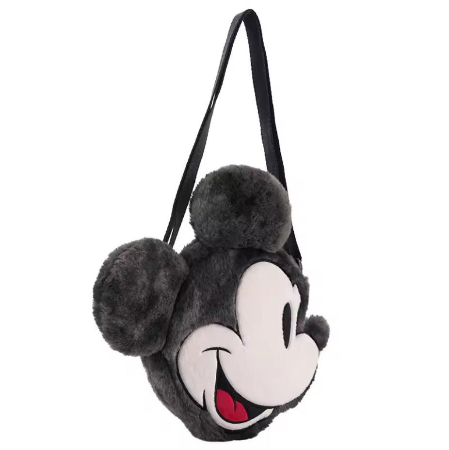 Disney Mickey Mouse Plush Crossbody Bag