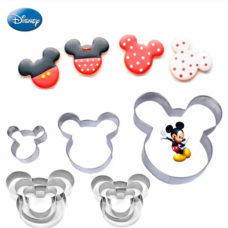 Disney Mickey Cookie Moulds 5pcs