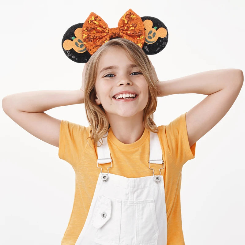 Halloween Disney Mickey Ears For Adults Headband Hair Accessory