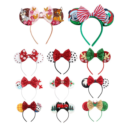 Christmas Collection Disney Mickey Ears For Adults Headband Hair Accessory