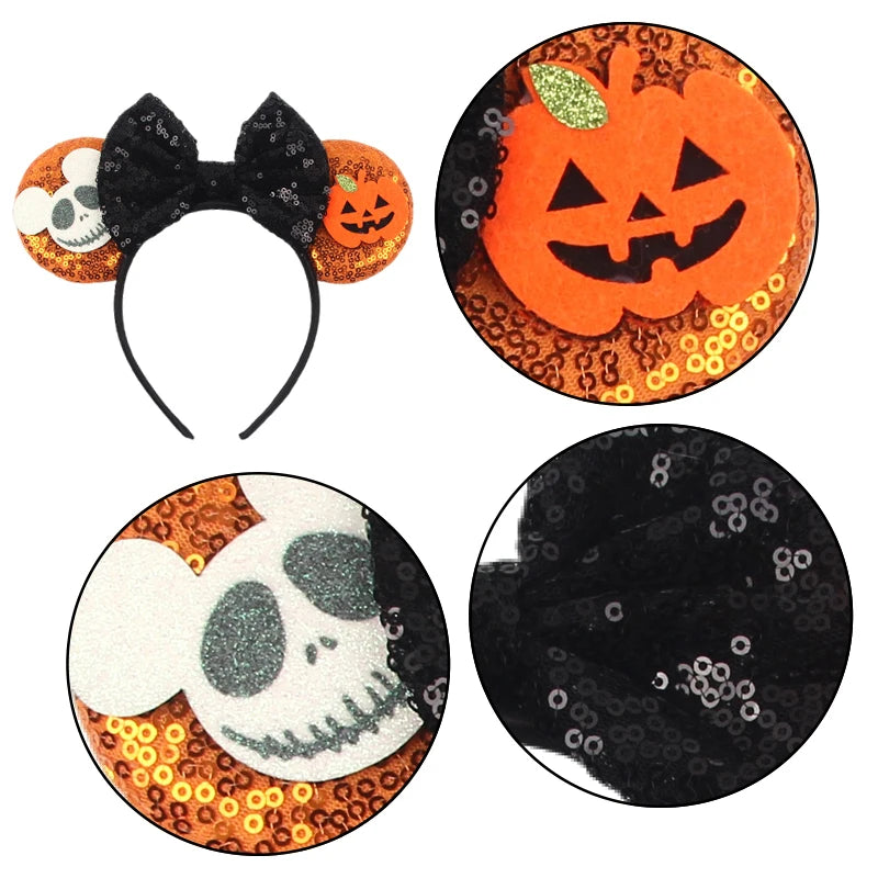 Halloween Disney Mickey Ears For Adults Headband Hair Accessory