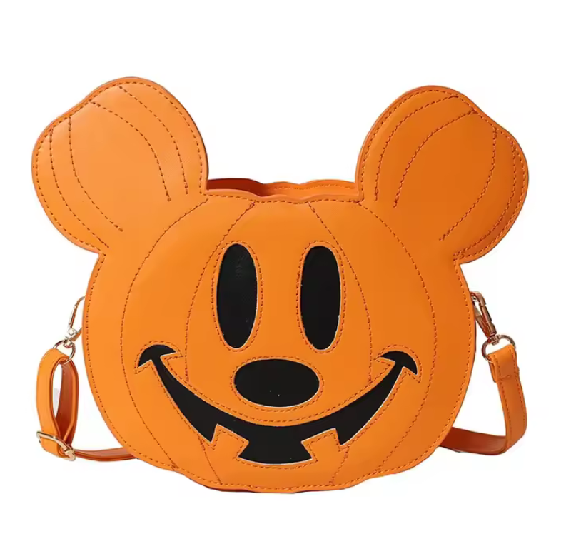 Disney Mickey Halloween Pumpkin Shoulder Bag