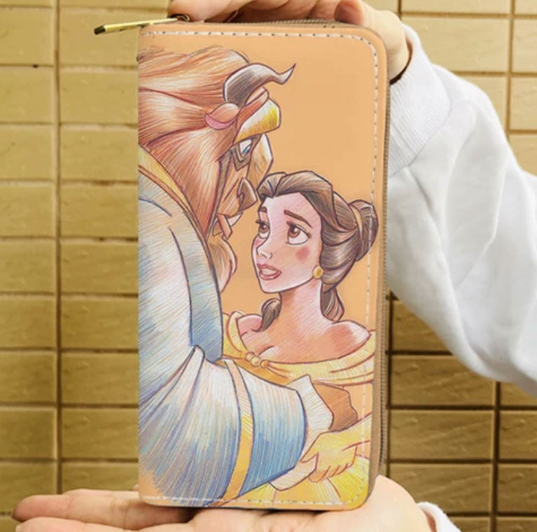 Disney Beauty And The Beast Sketch Wallet
