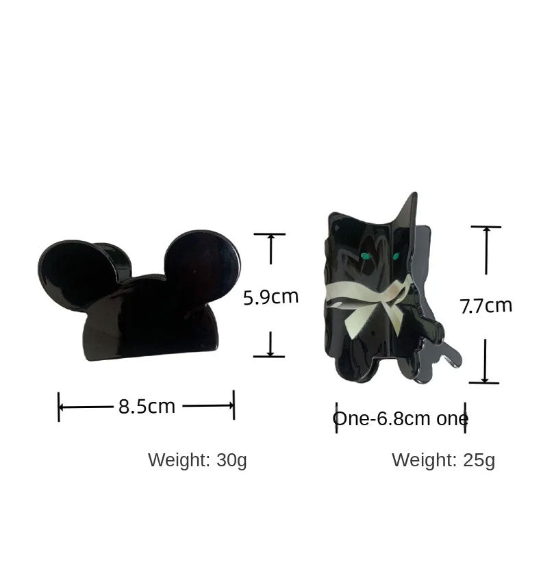 Mickey And Minnie Hair Claw Hair Clip