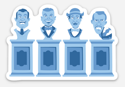 Haunted Mansion Tombstones Disney Sticker