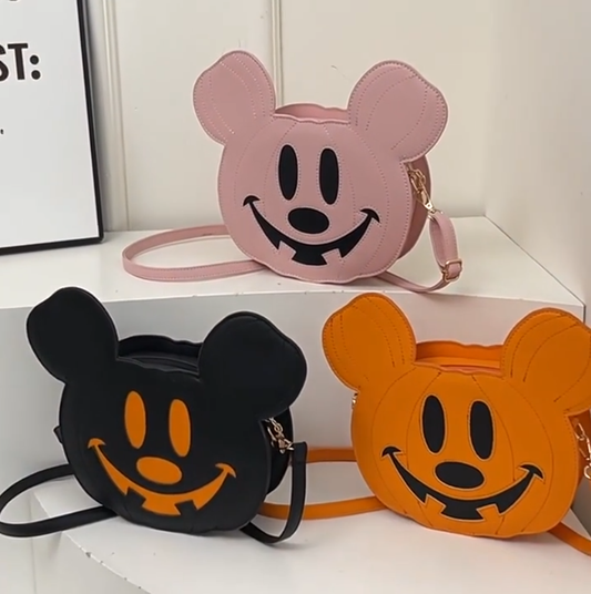 Disney Mickey Halloween Pumpkin Shoulder Bag