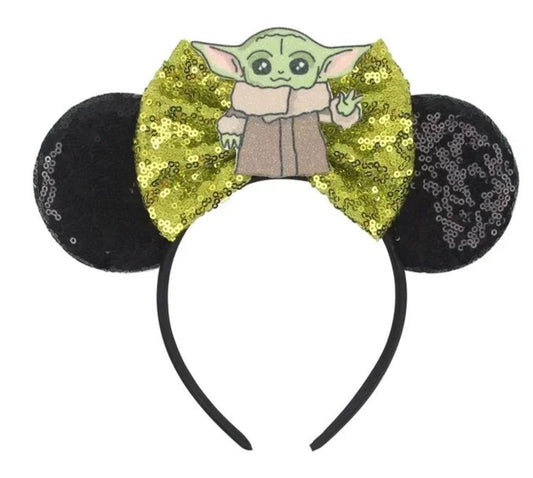 Star Wars Baby Yoda Ears For Adults Headband Hair Accessory