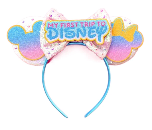 My First Trip To Disney Ears For Adults Headband Hair Accessory