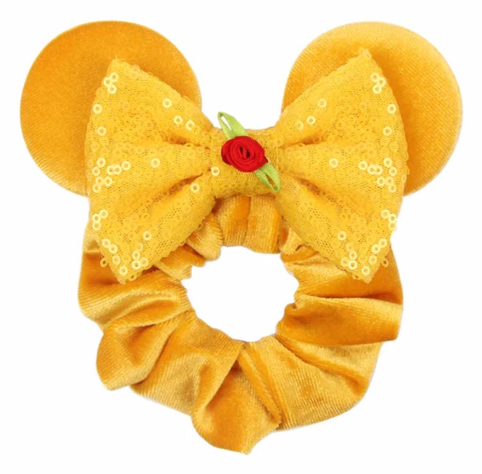 Disney Belle Beauty And The Beast Scrunchie