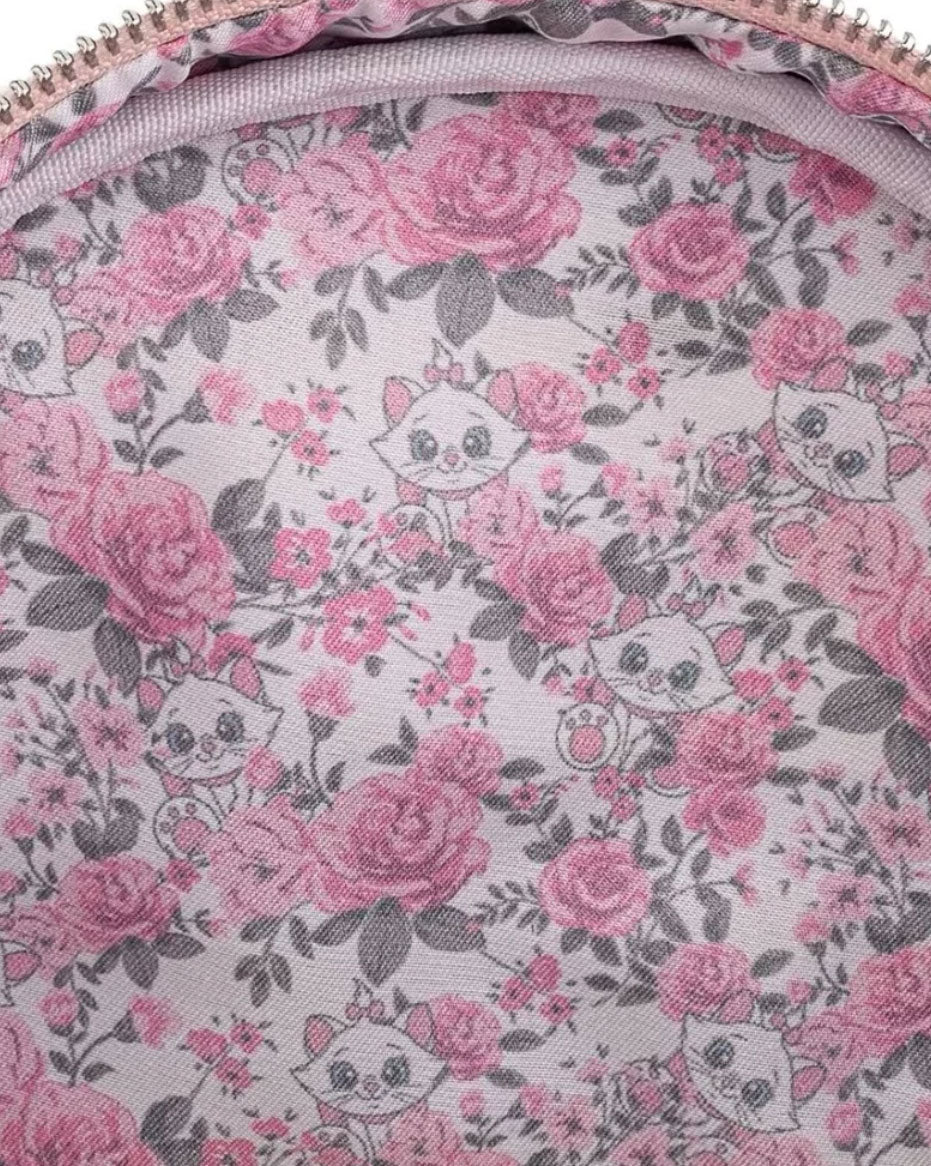 Disney The Aristocats Marie Lady Floral Footsy Backpack