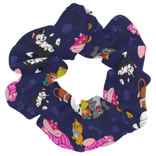 Cat Favorites Hair Scrunchie