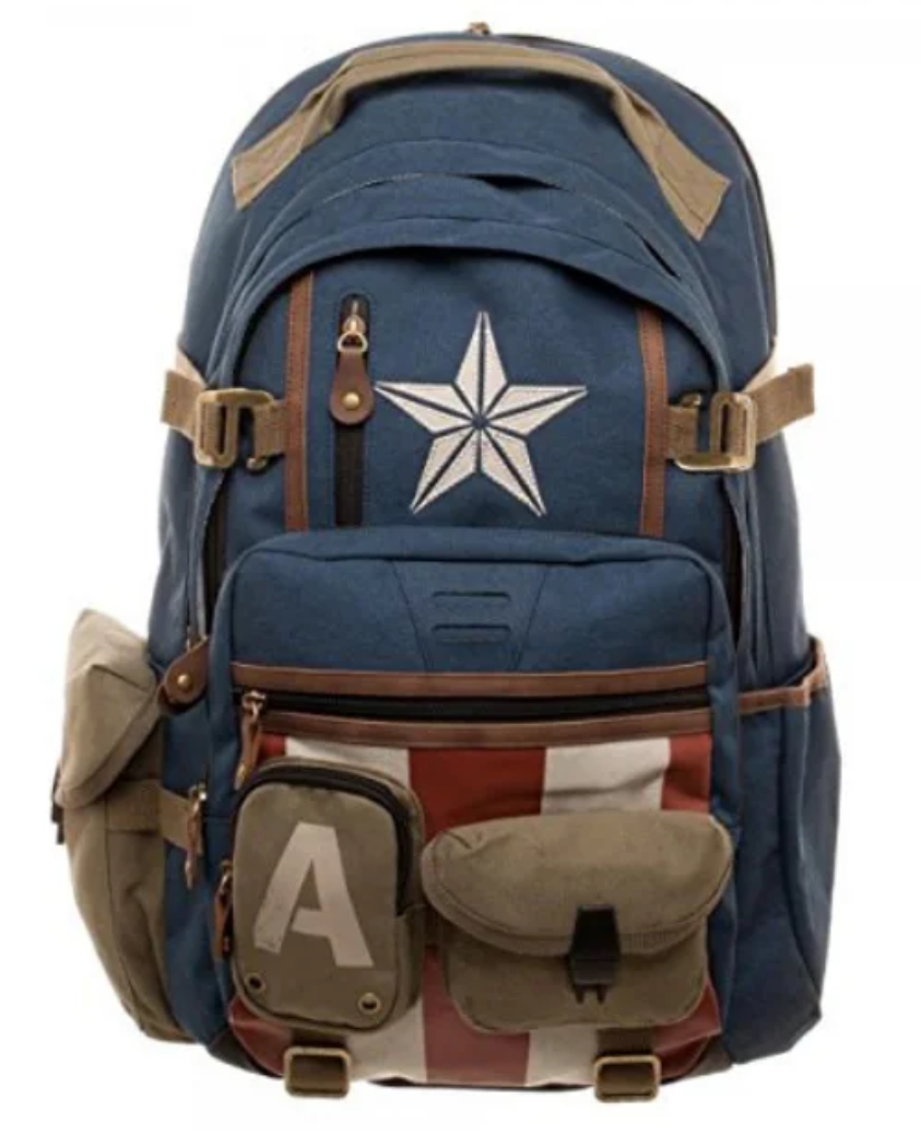 Captain America Cosplay Backpack – Ambrie