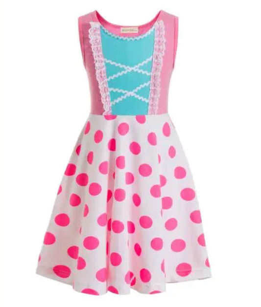 Bo Peep Girl's Character Dress