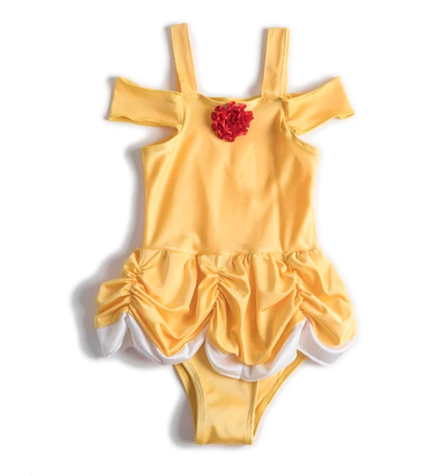 Belle Girl's Character Swimsuit