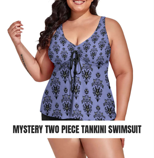 Mystery Two Piece Tankini Women's Swimsuit