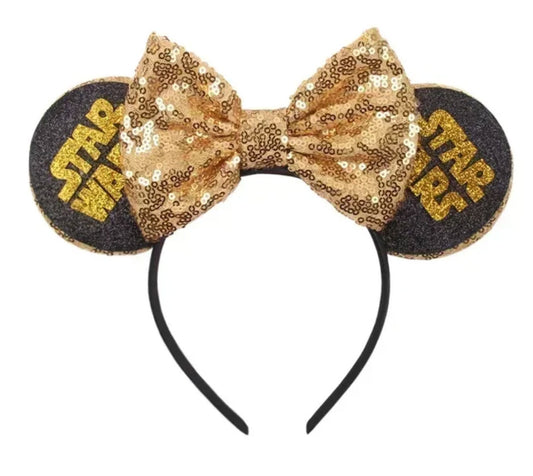 Star Wars Gold Ears For Adults Headband Hair Accessory