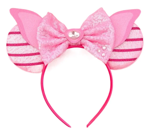 Disney Winnie The Pooh Piglet Ears For Adults Headband Hair Accessory