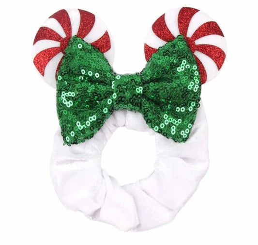 Peppermint Scrunchie