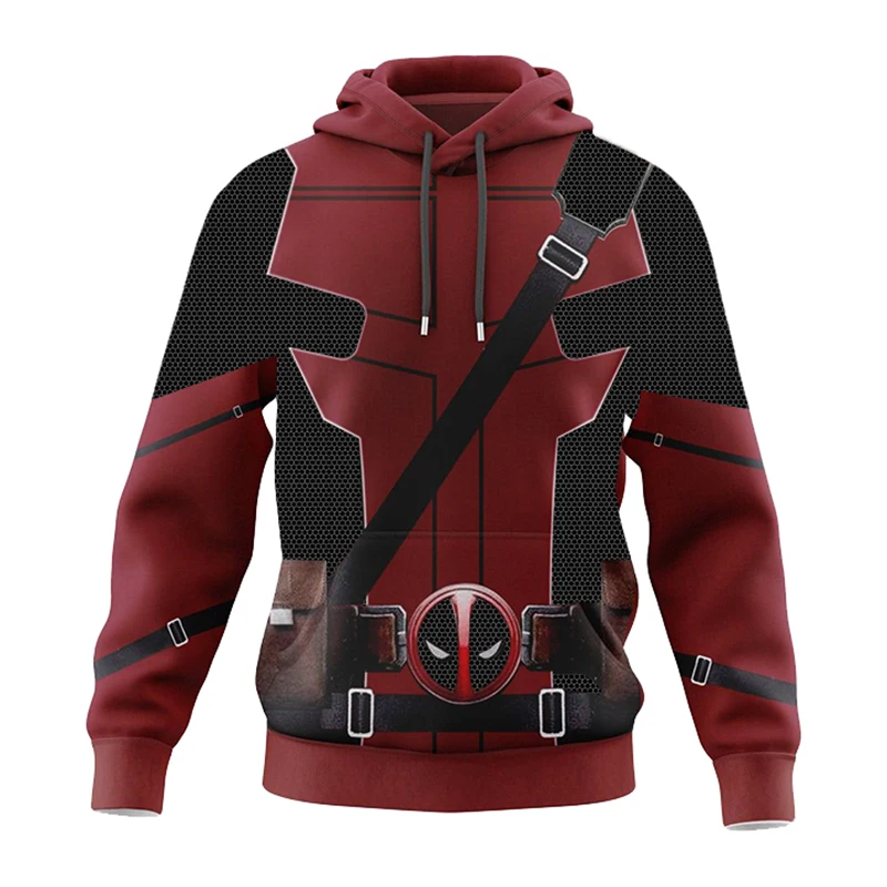 Wolverine And Deadpool Hoodies Pullover Or Zip Up