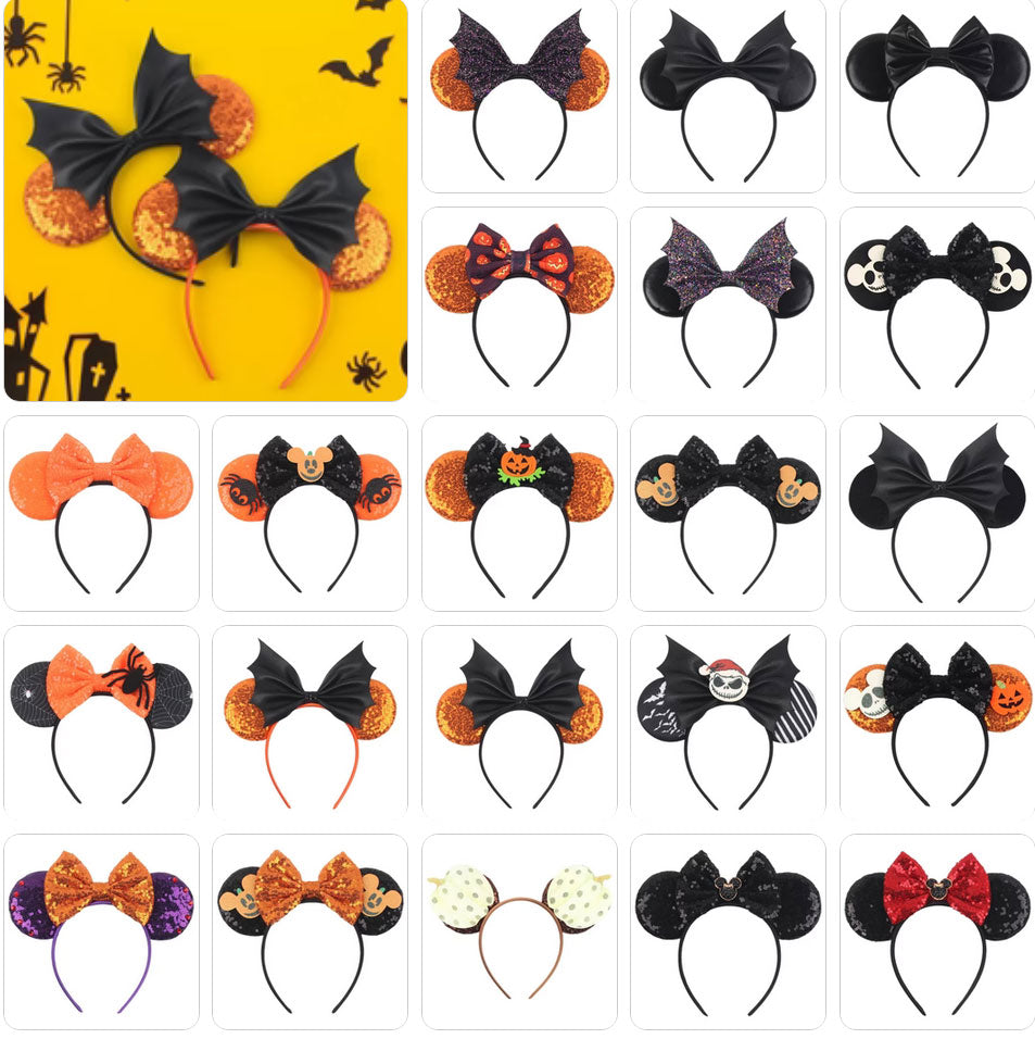 Halloween Disney Mickey Ears For Adults Headband Hair Accessory