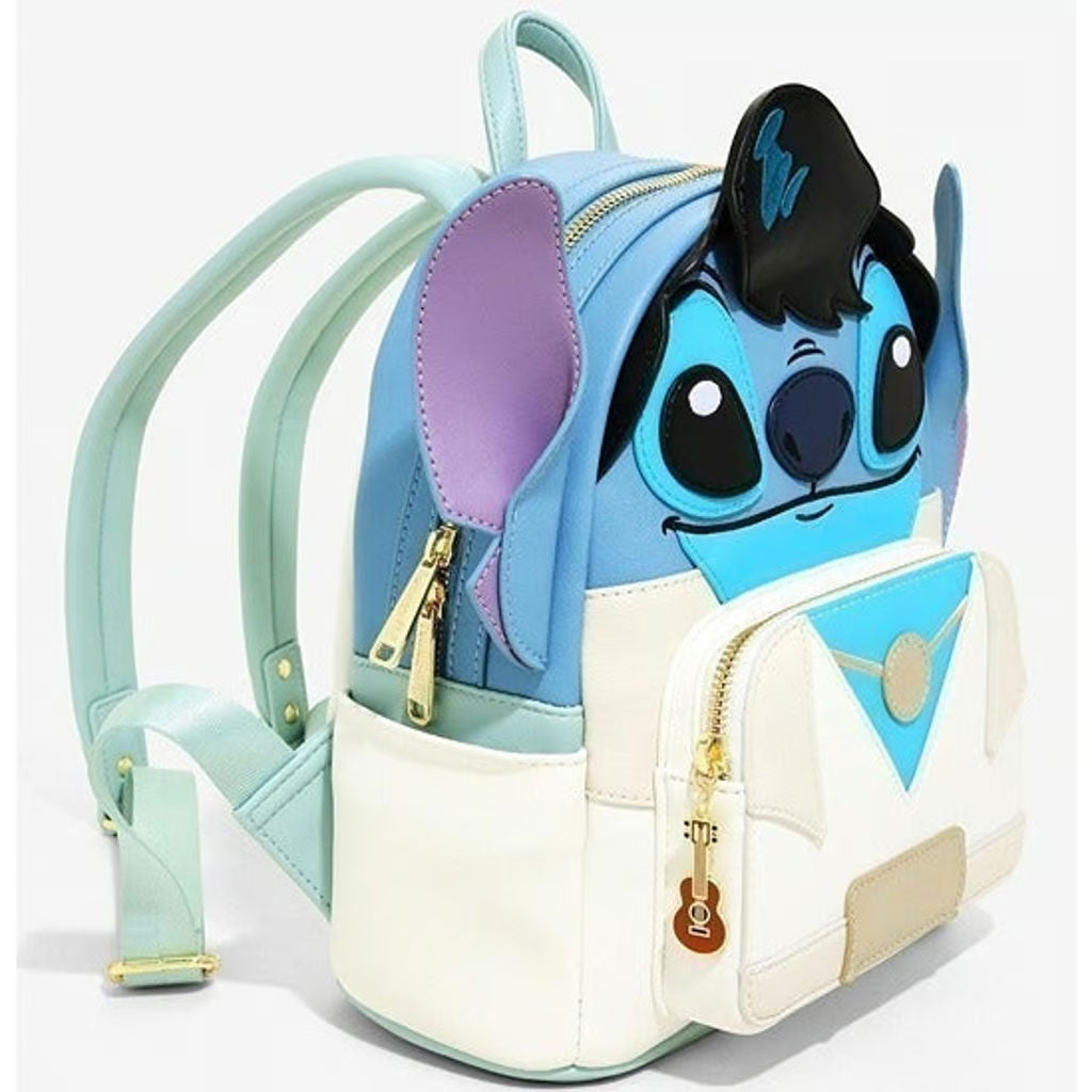 Loungefly Disney lilo and stitch 626 Elvis guitar cosplay costume deals mini backpack