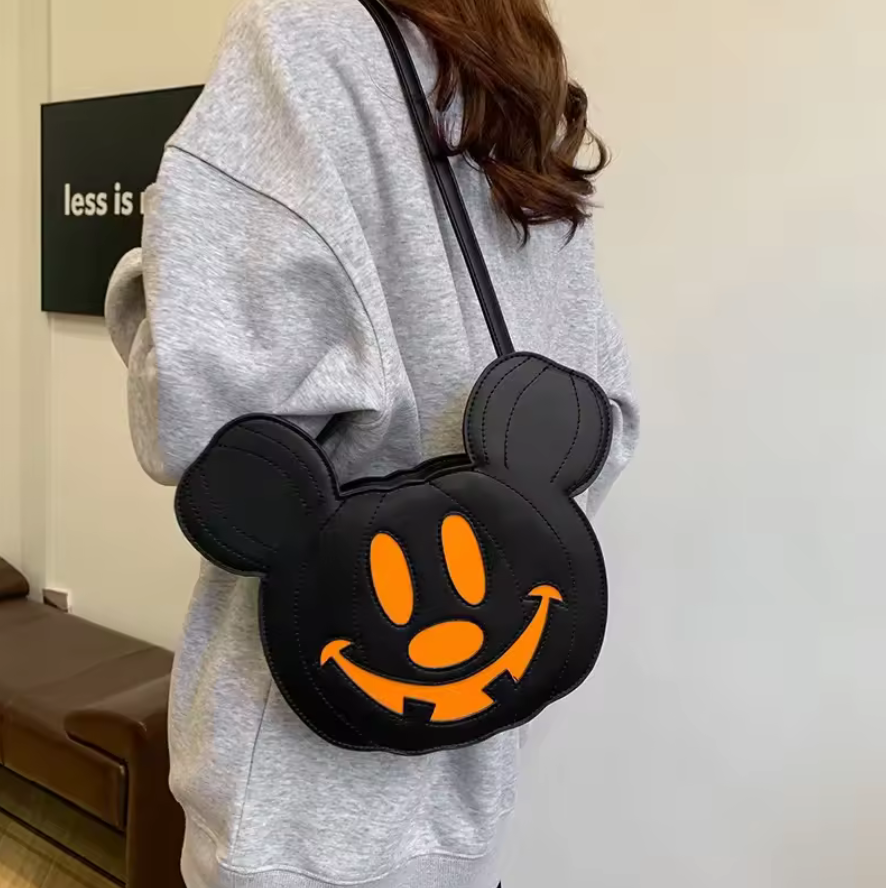 Disney Mickey Halloween Pumpkin Shoulder Bag