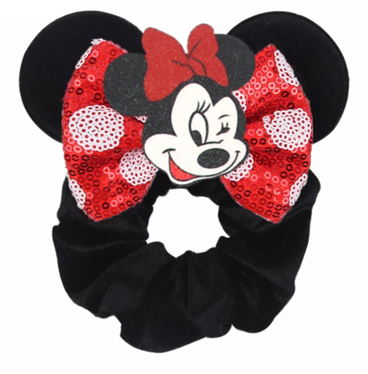 Minnie Mouse Scrunchie