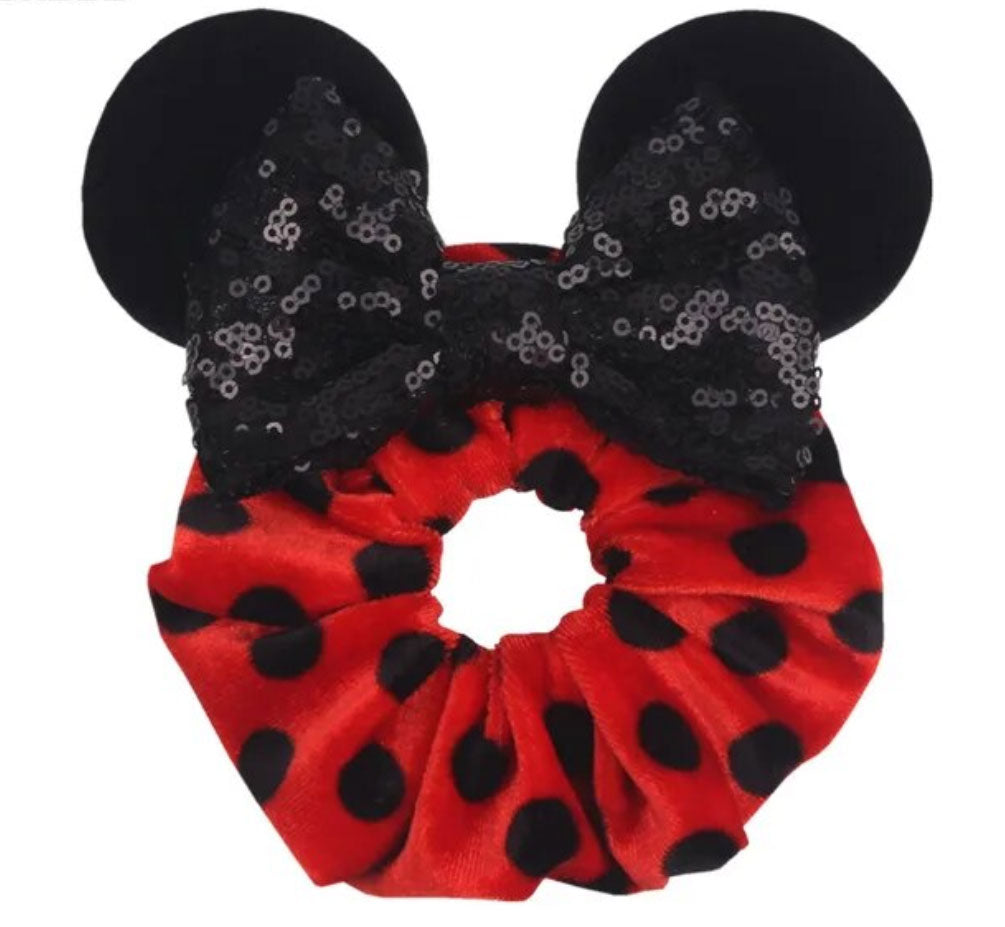 Minnie Mouse Scrunchie