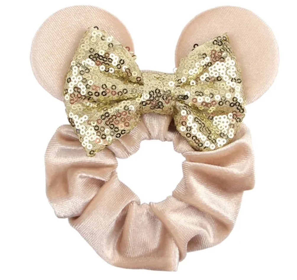 Gold Scrunchie