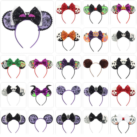 New Halloween Disney Mickey Ears For Adults Headband Hair Accessory