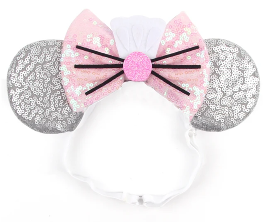 Ratatouille Disney Mouse Ears Adjustable Elastic Headband For Babies, Kids, And Adults