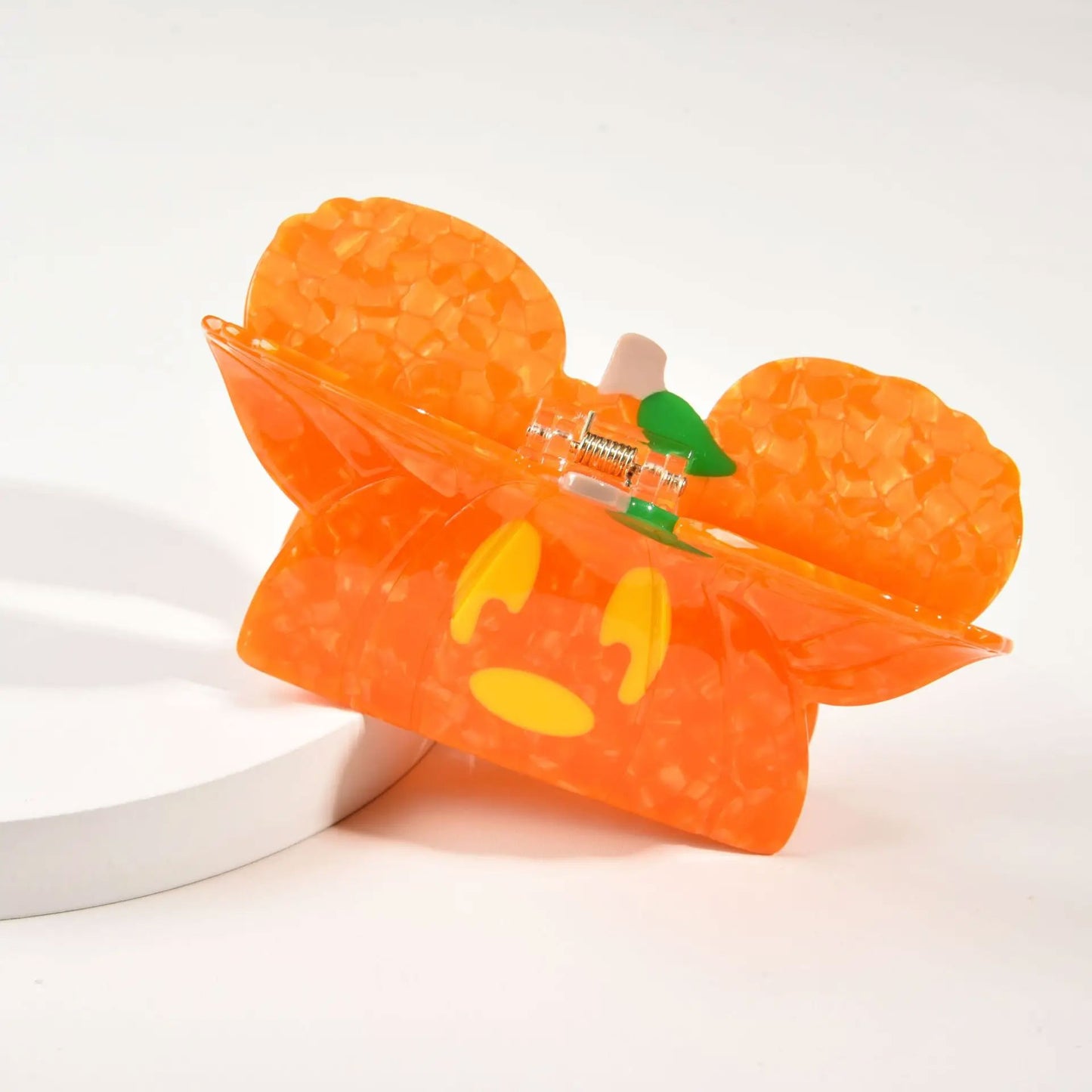 Disney Mickey Halloween Pumpkin Hair Claw Hair Clip