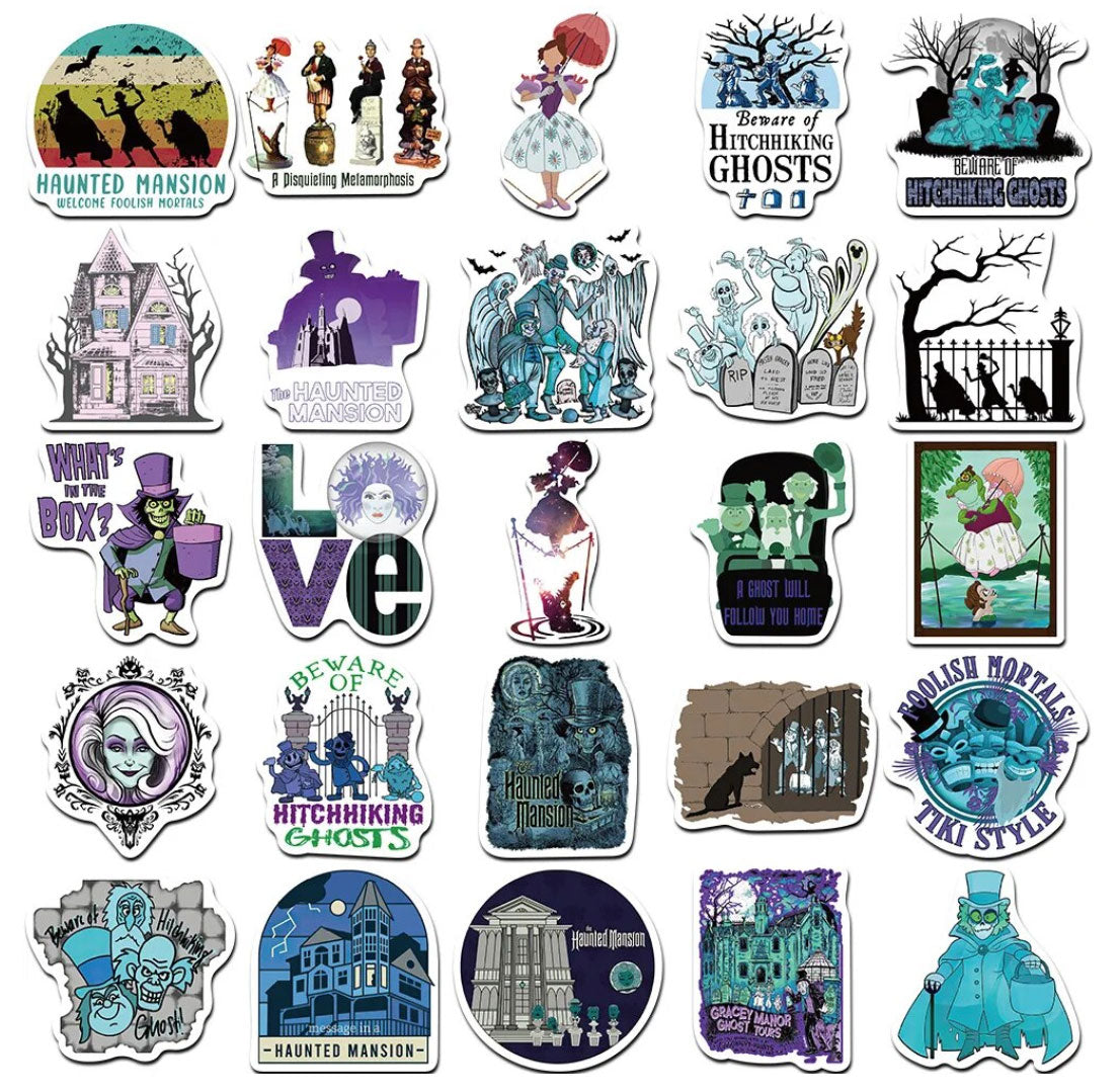 Haunted Mansion Mystery Sticker Sets