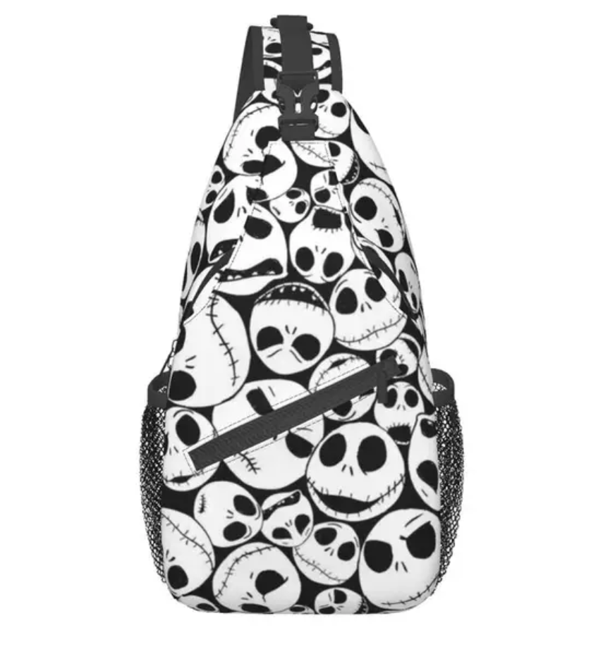 Nightmare Before Christmas Jack Faces Disney Sling Shoulder Bag